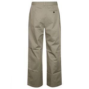 LOEWE Wide Leg Trousers Men GREEN Pants